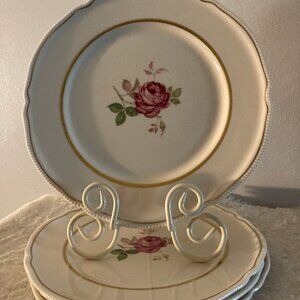 Castleton USA "Dolly Madison" 10-5/8" Dinner Plates (4)